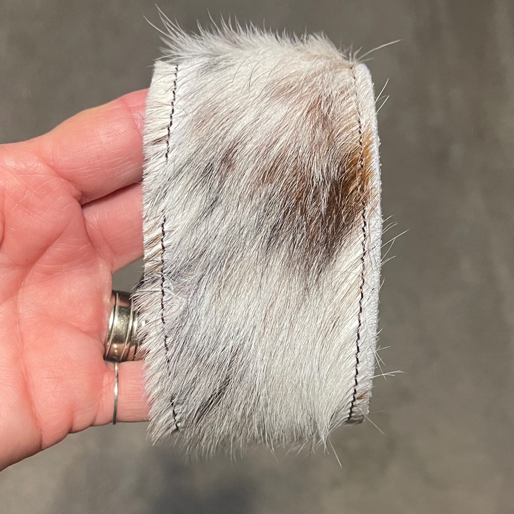 Cowhide Cuff Bracelet